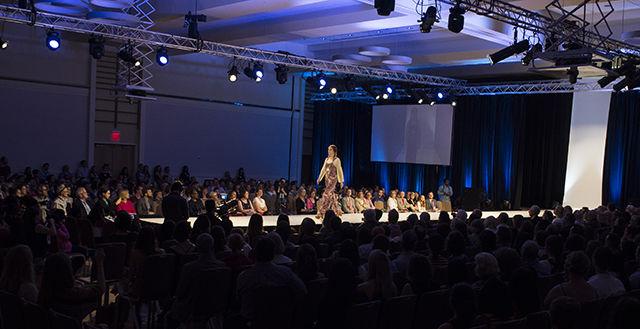 Hundreds of attendants showed up to Art2Wear 2015 Friday evening, April 17 at the Talley Student Union State Ballroom. Nine outfit collections were showcased by students within the Colleges of Design and Textiles.