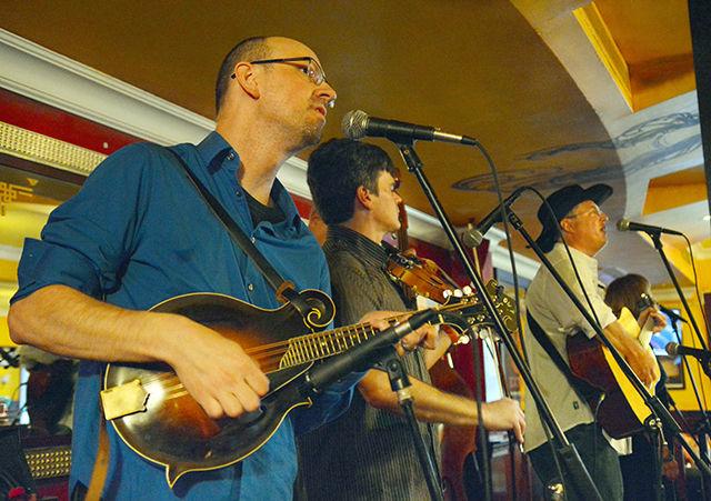 Swift Creek Band performs at McDaid's Irish Pub on Sept. 27, 2015. They performed during the Hillsborough street Bluegrass Festival which was moved inside due to inclement weather.