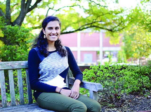 Maya Krishnan, a senior studying business administration, was one of five students selected from a large pool of applicants to receive the Commission on the Status of Women Fellowship. The fellowship has provided leadership development opportunities to university students in the Triangle area since 2010 and is awarded to students based on their academic achievement, leadership experience and passion for advancing women&#8217;s rights.
