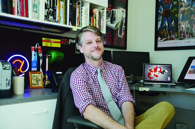 Mark McLawhorn is the Creative Director for NC State as well as an alumnus of the university. McLawhorn contributes the large Wolfpack cartoon that runs in the Technician every Thursday during the football season, perhaps his most recognizable work by State students. In addition to his work with NC State, McLawhorn has also designed and illustrated educational digital toys with Launchpad Toys, and continues to work with them after they were purchased by Google in February of 2015.