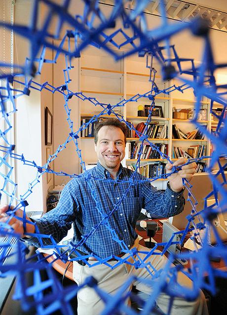 Astrophysicist and 2011 Nobel Laureate Adam Riess visited NC State and delivered the annual L.H. ThomasLecture Monday afternoon. Riess, pictured here in his office at John Hopkins University, sat down with the Technician to discuss a wide range of topics including the expansion of the universe and funding of scientific research.