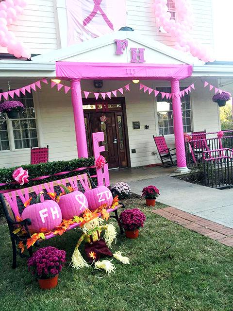 NC State fraternity FarmHouse won Zeta Tau Alpha&#8217;s &#8220;Pink Out Your House&#8221; competition Tuesday. The house-decoration competition was in honor of Breast Cancer Awareness Month.