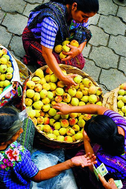 Saul Flores took this photo in Panajachel, Guatemala and titled it, &#8220;Purple Markets/Mercados Morados.&#8221;