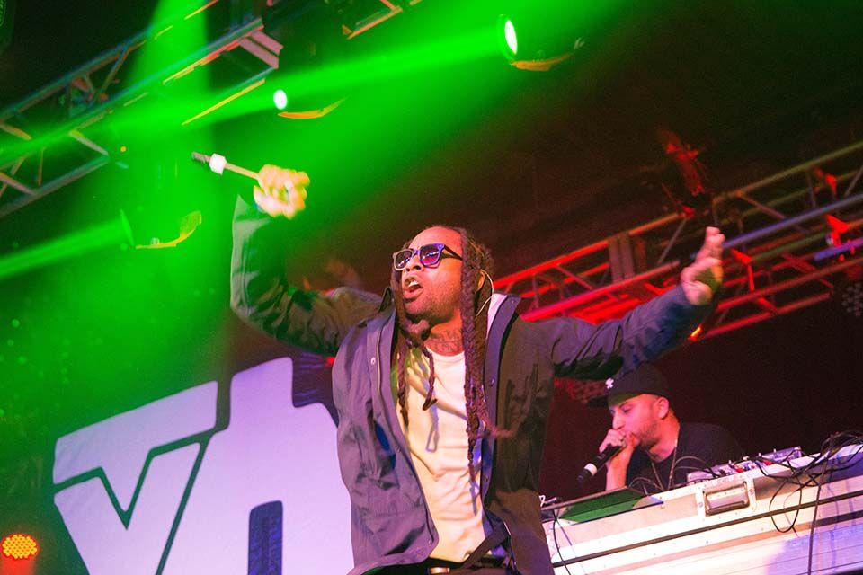 Ty Dolla $ign gets hype at the UAB After Show. Ty Dolla $ign performed at the UAB After Show at the Ritz in Raleigh at the Ritz in Raleigh on 11/6.