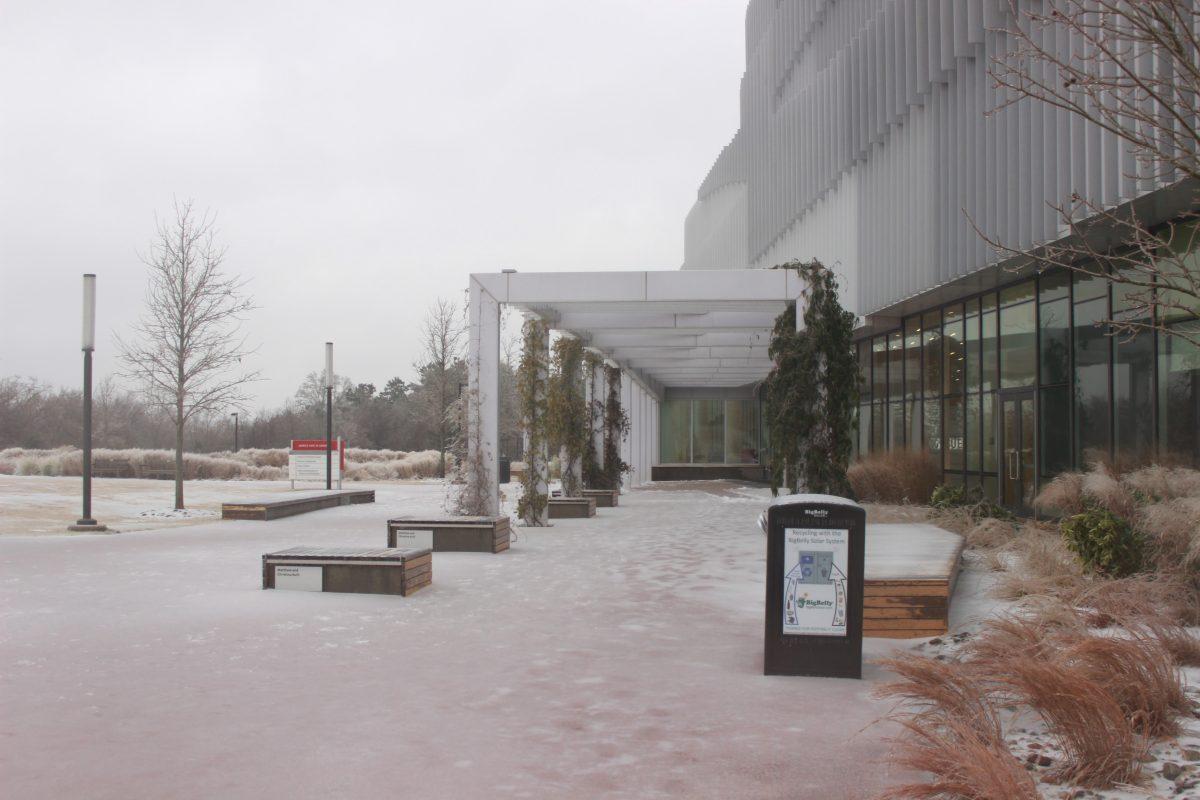 Hunt Library was closed Friday, Jan. 22 due to the winter storm and will remain closed through Saturday, Jan. 23. Regular hours will resume Sunday, Jan. 24 at 10 a.m.&#160;
