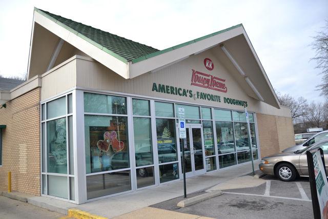The Kripsy Kreme Doughnut store located on North Person Street in Downtown Raleigh is open 24 hours a day, 7 days a week and will be the location of the midway point for the runners of the Krispy Kreme Challenge.