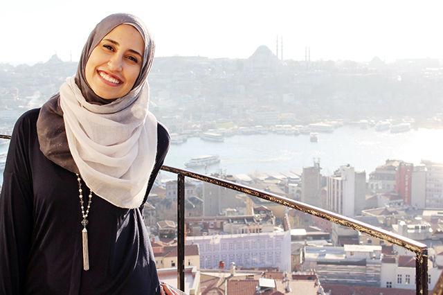 Wajeha Barakat was selected by faculty of the Poole College of Management to receive one of the six Our Three Winners scholarship. Wajeha knew Deah, Yusor and Razan and was a bridesmaid in Yusor and Deah's wedding.