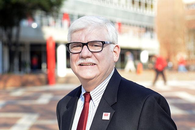 Kenneth Swartzel, William Neal Reynolds distinguished professor emeritus in the Department of Food, Bioprocessing and Nutrition Sciences, poses for a photo after being elected to the National Academy of Engineering, one of the loftiest distinctions accorded to an engineer.