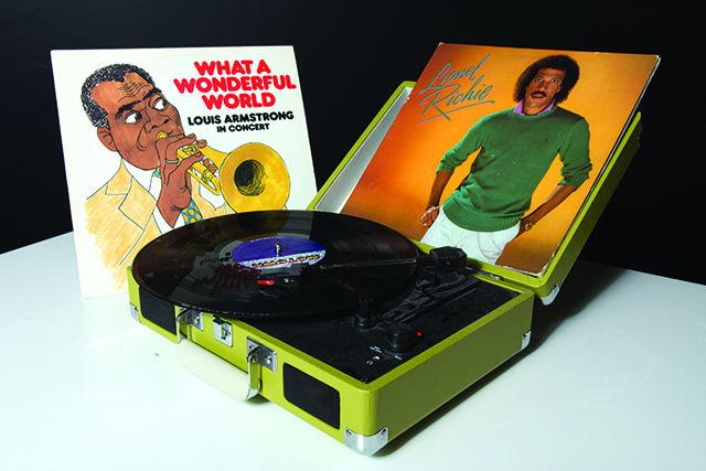 Old-school cool featured here, amidst a sweet record player, a poised Lionel Richie and the ghost of Louis Armstrong&#8217;s trumpet. We couldn&#8217;t show a more sexual picture than this.&#160;