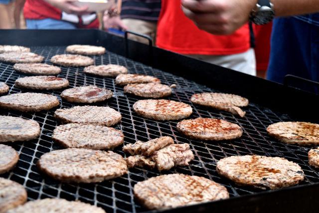 NC State tailgating kicked off on Sept. 1 at Carter-Finley Stadium this semester. Students grilled food, listened to music and played cornhole before the William &amp; Mary football game began.