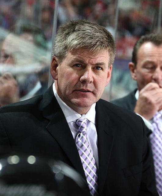 Bill Peters, head coach of the Carolina Hurricanes.