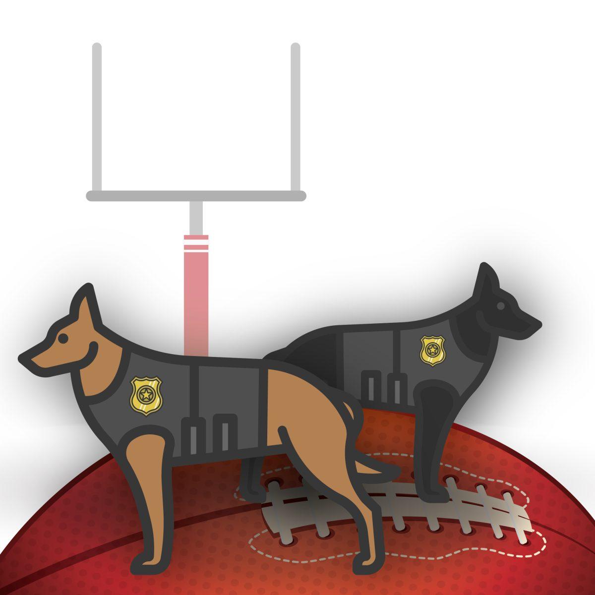 Bomb dog graphic