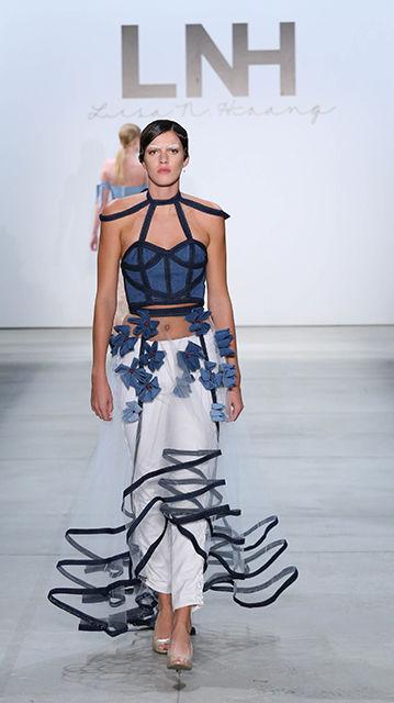 Lisa Hoang has her line of 24 garments modeled at New York Fashion Week 2016.&#160;