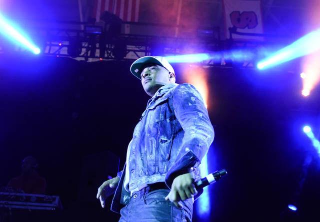 T.I. takes the stage during the 2016 PackHowl Concert. The rapper pumped up the crowd in Reynolds Coliseum on Wednesday. He performed with Sonny Miles and MadeinTYO.