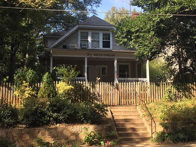 The Delta Upsilon house is located at 125 Chamberlain St.&#160;