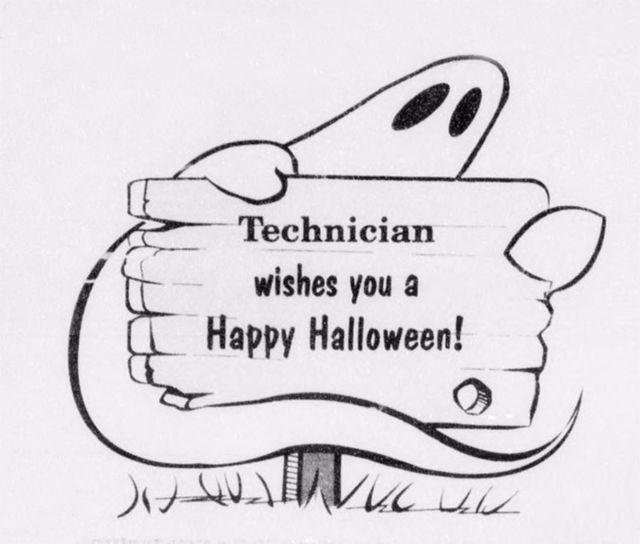 Taken from the second page of the Oct. 31, 1990 edition of the Technician newspaper.