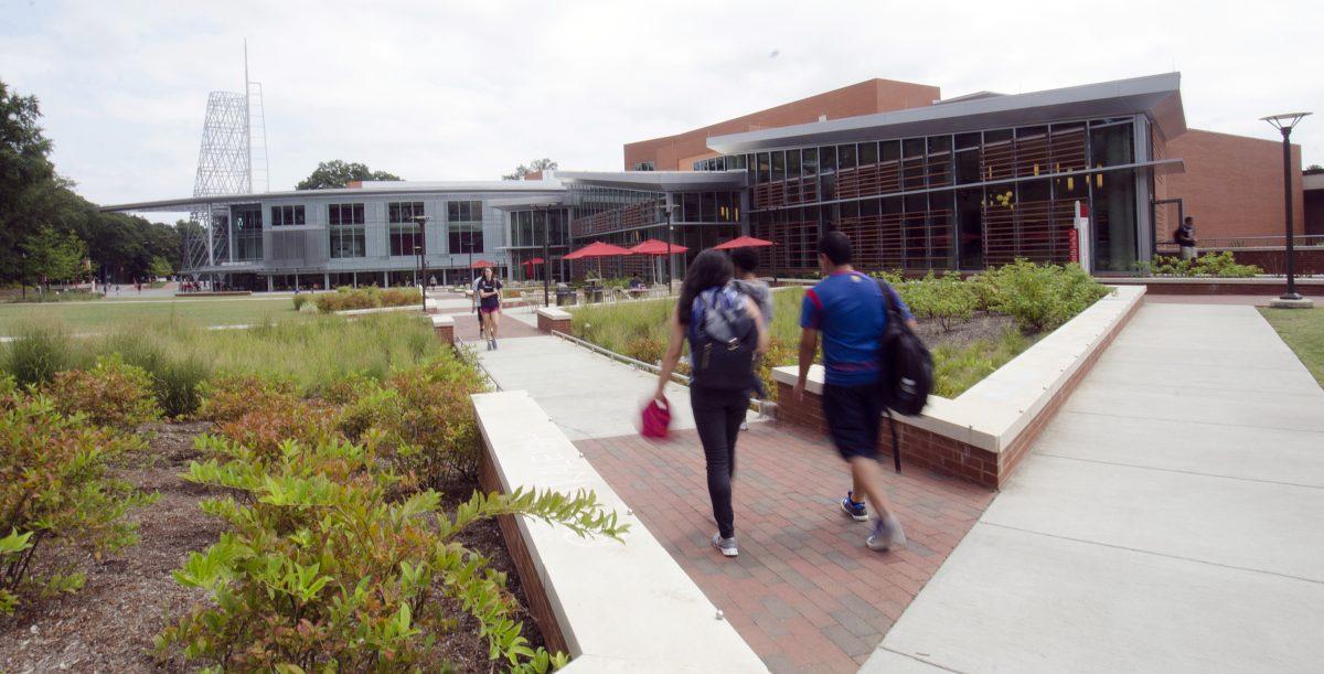 NCSU received the Gold Rating for Sustainability by the Association for the Advancement of Sustainability in Higher Education. Talley Student Union was constructed with sustainability goals in mind, including compost bins for the bamboo plates used in some of the dining options.