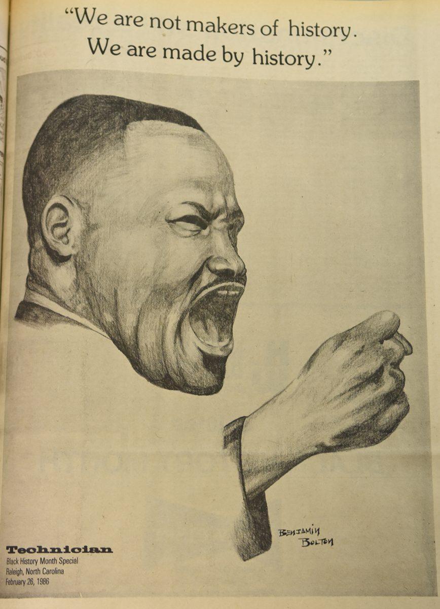 The Technician ran a special issue on February 26, 1986 about Black History Month.