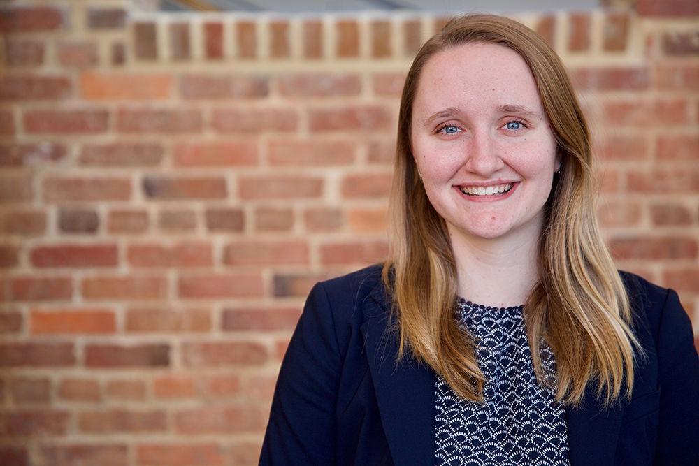 Jess Hansen, a senior studying aerospace engineering, is running for student body chief justice.