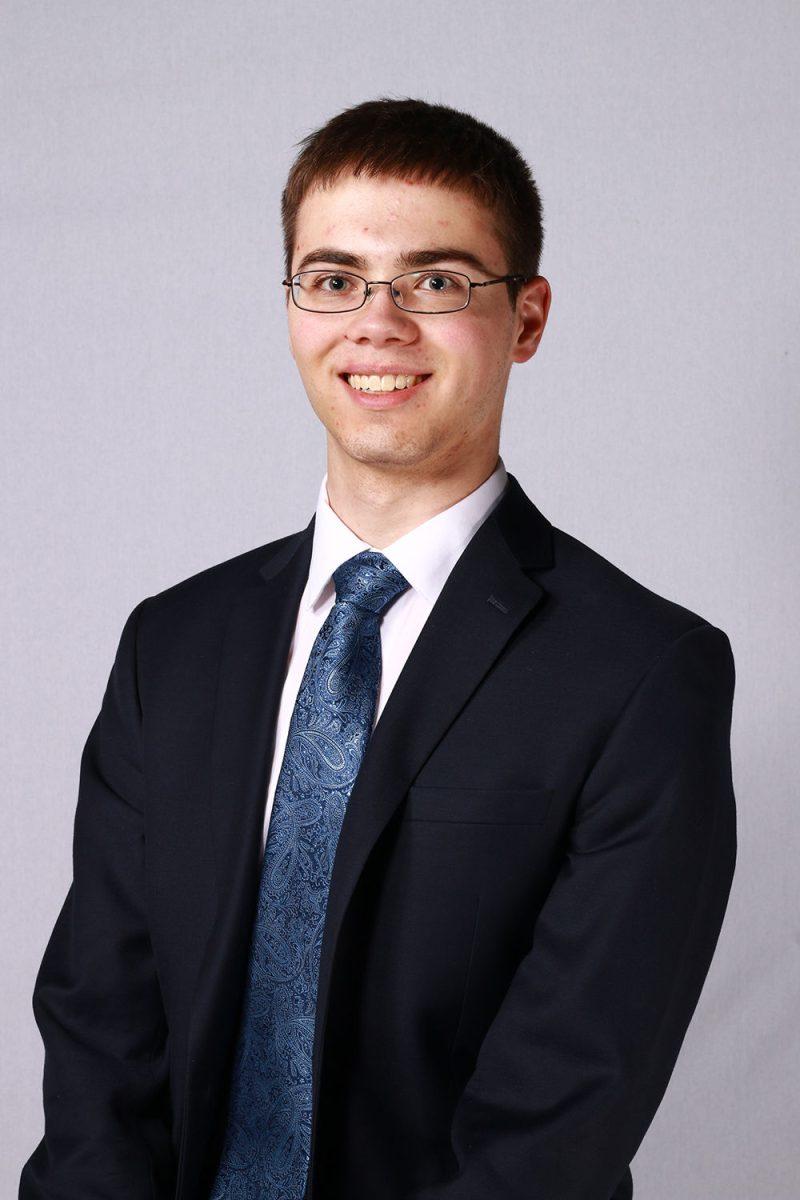 Jack Pashby, a senior studying nuclear engineering, is running for student body vice president.