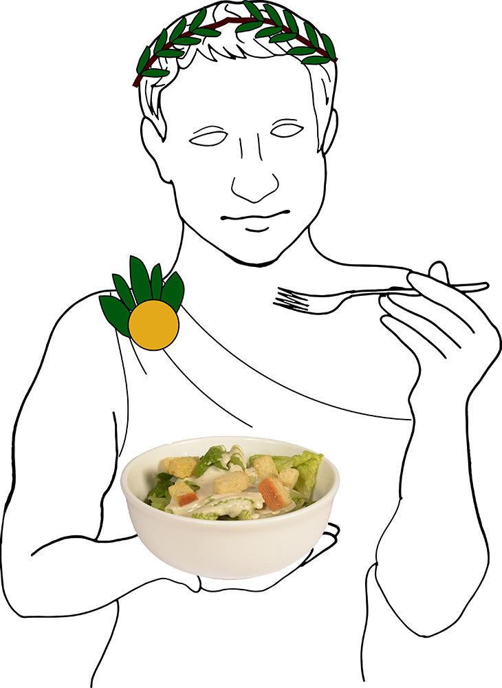 Ides of March got you down? Lighten up your spirits with a classic Caesar salad. Add croutons for the perfect crunch.&#160;