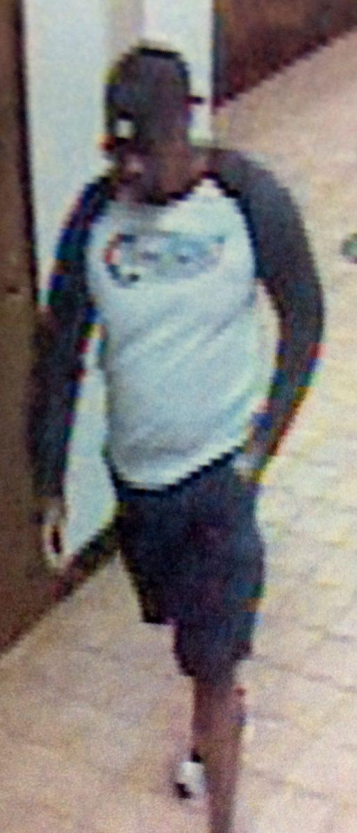 Raleigh police released this surveillance image of the man they suspect robbed the State Employees Credit Union on Hillsborough St., across the street from Nelson Hall.