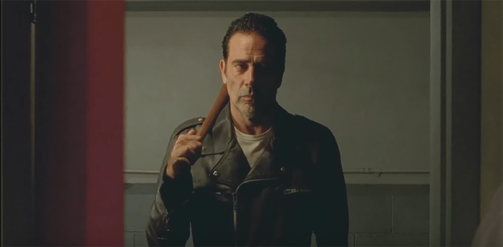Negan, portrayed by Jeffery Dean Morgan, is the primary antagonist of season seven of AMC's The Walking Dead.