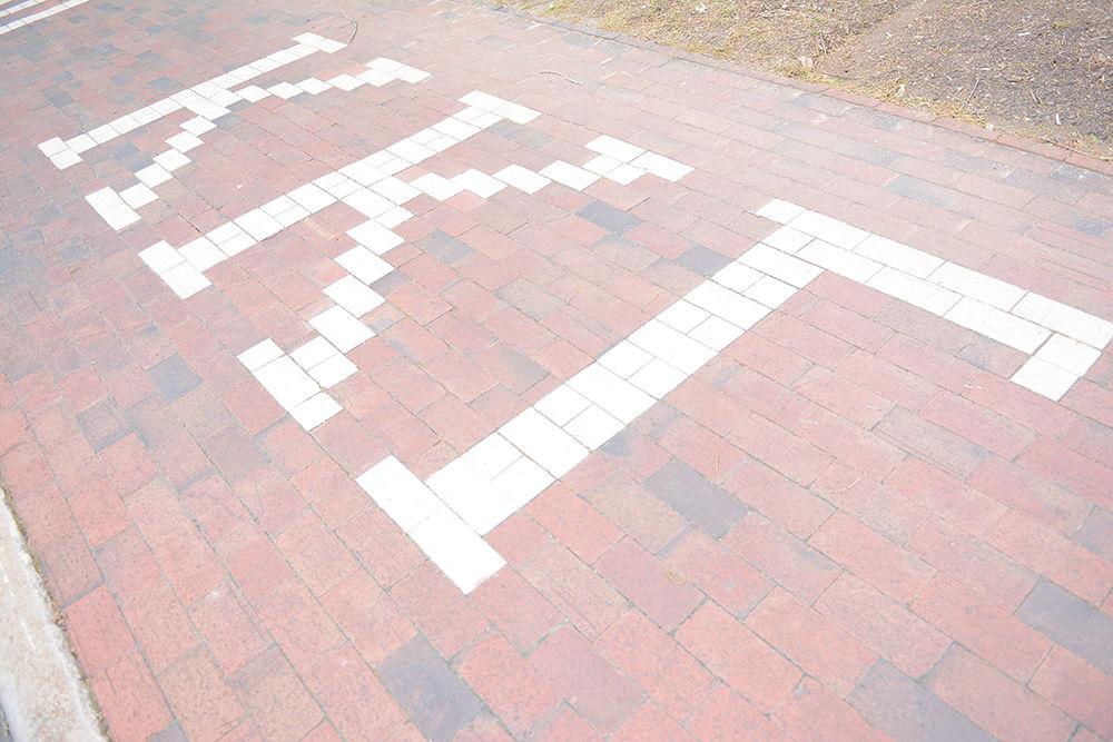 Sorority Kappa Kappa Gamma has the most recent recognition as of Fall 2016 with their letters etched on the brick walkway along Dan Allen Drive.