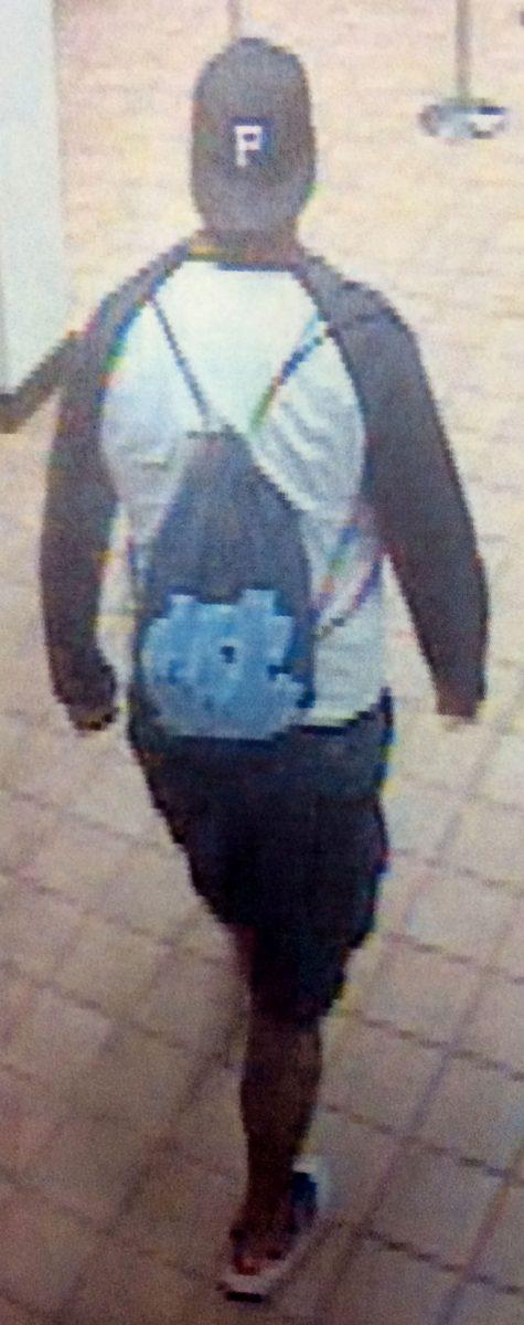 Raleigh police released this surveillance image of the man they suspect robbed the State Employees Credit Union on Hillsborough St., across the street from Nelson Hall.