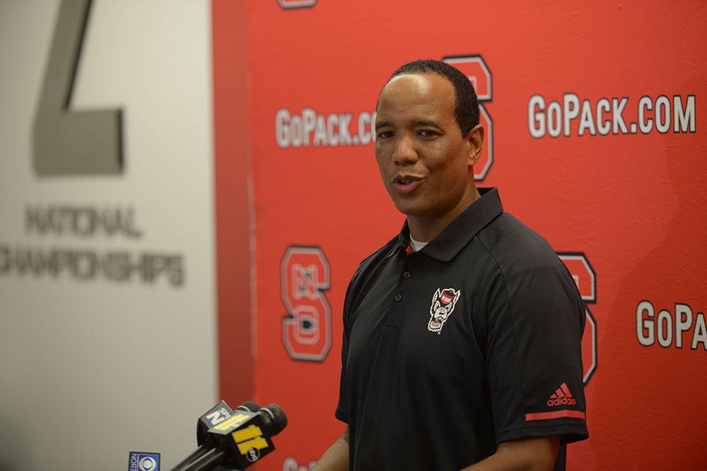 Men's basketball coach Kevin Keatts answers questions about the team's upcoming trip to Italy at his media availability day on Tuesday, July 18. Keatts also answered questions about new recruits and transfers as well as the upcoming season.&#160;