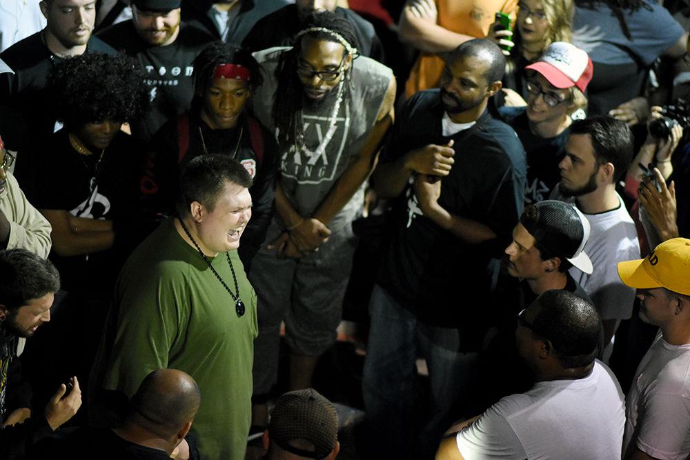 Artists and students from all around arrived outside the Free Expression Tunnel Monday night in order to share their freestyles, dance moves, and songs. The 7th annual Cypher was held on Aug. 28 and will continue to be held every Monday night starting at 9pm.