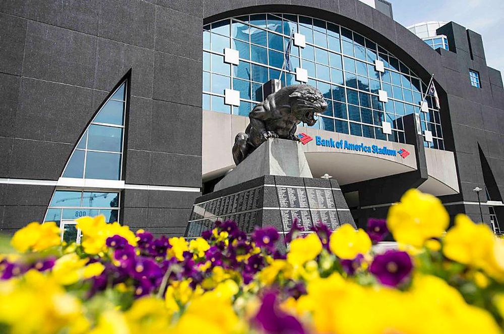 Bank of America Stadium in Charlotte, home of the Carolina Panthers. After a productive offseason, the Panthers look to be a much-improved team in 2017.