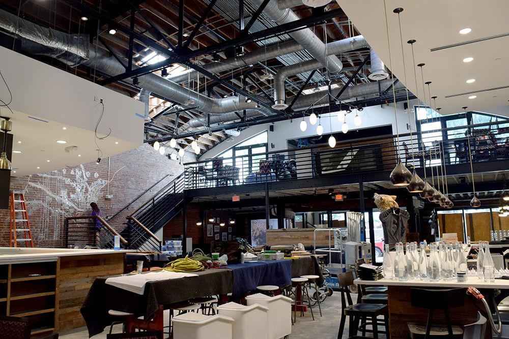 La Stella Wood Fired on Hillsborough Street undergoes renovations Wednesday. The new restaurant is replacing H-Street Kitchen, which closed earlier this year. La Stella Wood Fired is owned by Pizza La Stella, which is a wood-fired concept restaurant in downtown Raleigh.