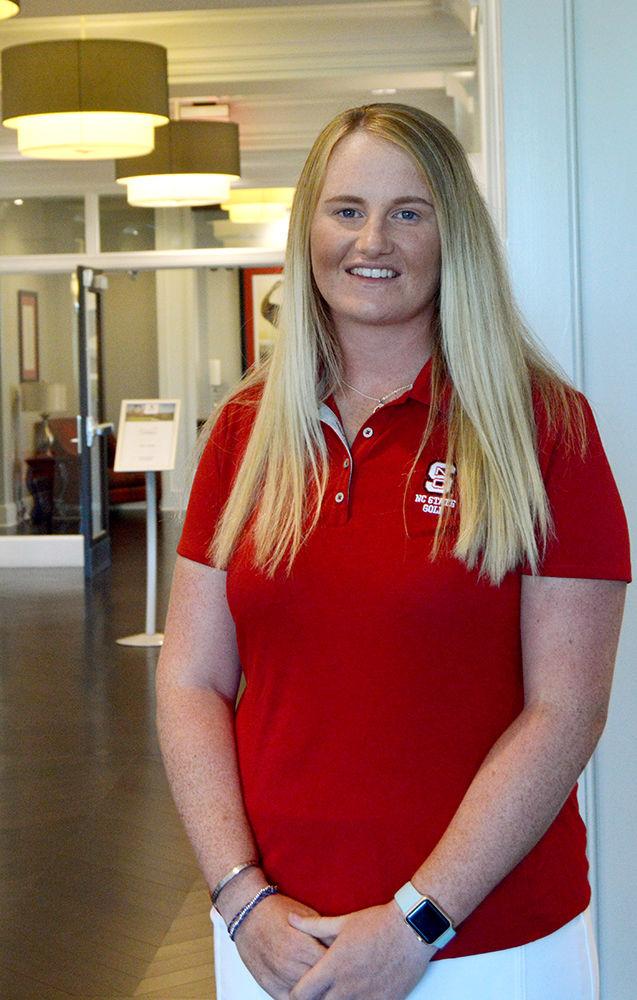 Junior India Clyburn led the women's golf team with the highest single-season stroke average in NC State women's golf 2016-17. Clyburn tied for sixth at the Ocean Course Invitational in Kiawah Island, South Carolina Sept. 4-5, 2017.