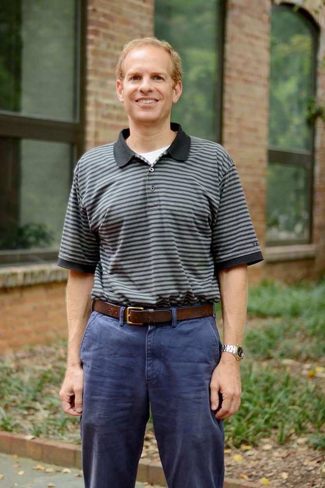 Steven Greene, professor of political science, stands outside Caldwell Hall on Oct. 13. When asked about gun laws he said, "I think there's a possibility for a decades long campaign that shifts that back to what I would consider more rational gun policy.&#8221;