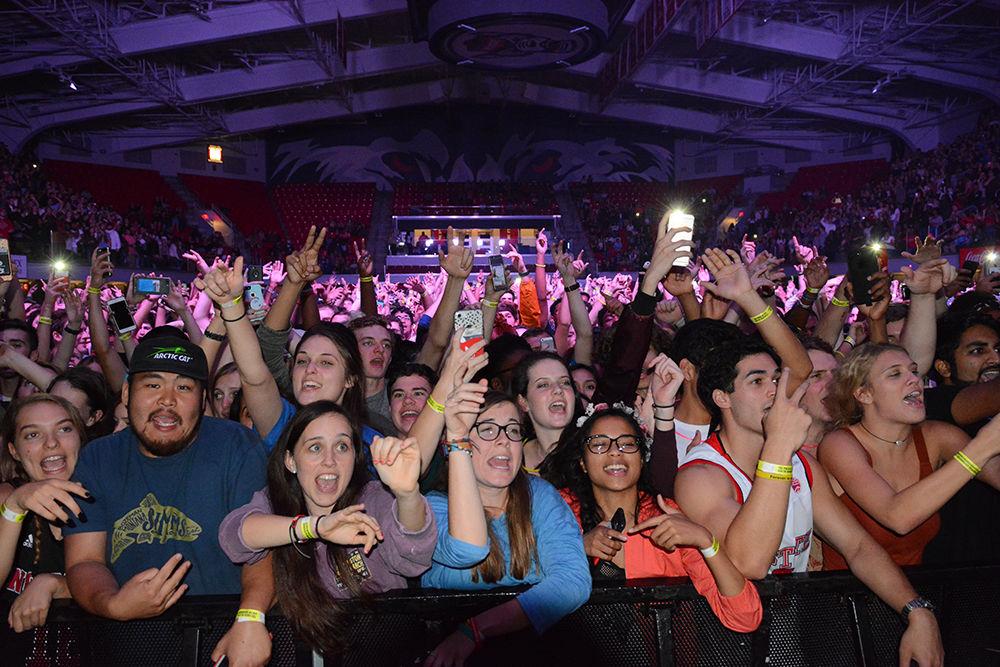 Fans were electric at the sight of 2 Chainz on Friday night in Reynolds Coliseum. The 2017 Homecoming concert was hosted by the Union Activities Board on Friday, Oct. 27.