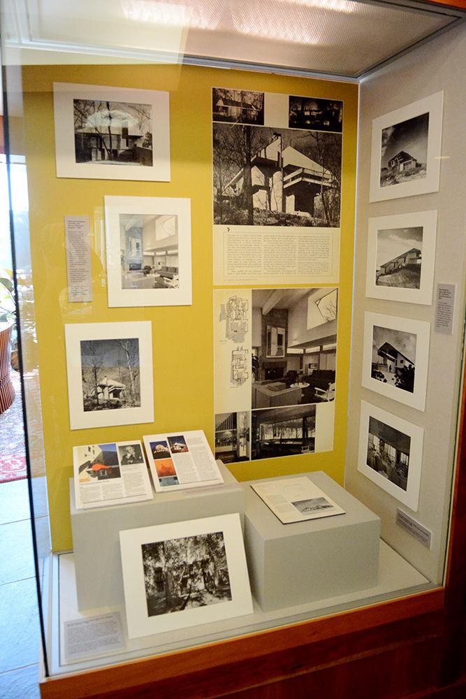 Guided gallery tours show off the new photo gallery in DH Hill Library, with each tour lasting 30 minutes during Art It Up. The gallery, titled 'An Engineer's Eye: The Architectural Photography of Gordon Schenck' opened on Saturday.