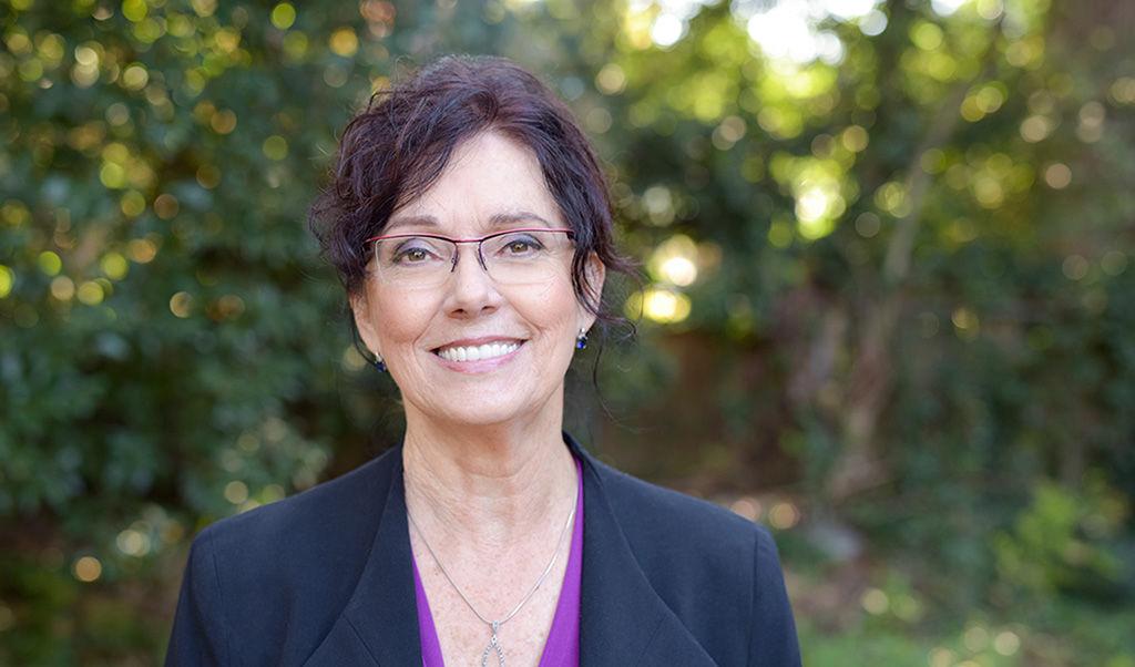 Cynthia Ball lead a town hall at Meredith College on Thursday focusing on the environment and manufacturing.