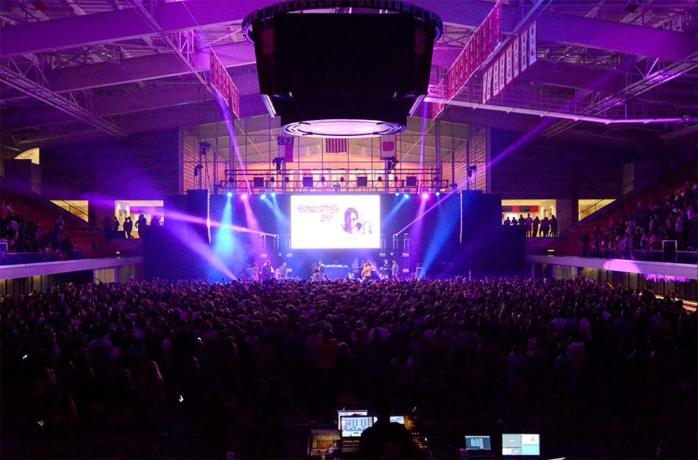 Reynolds Coliseum quickly filled at NC State's Homecoming concert featuring 2 Chainz and special guests K Camp and DJ Trellz. The concert took place on Friday, Oct. 27 with the doors opening at 7:30pm.