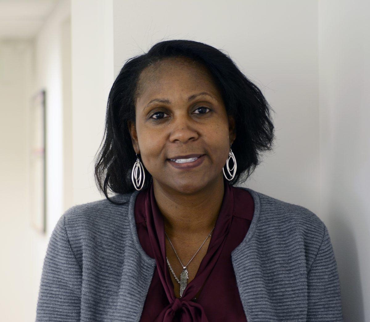 Assistant Vice Provost for Student Diversity Tracey Ray stands in Winslow Hall on Thursday. The eighth annual Diversity Education Week is taking place Oct. 22-28 and will feature over 30 events such as the Islam Fair, a sexual assault town hall and a table tennis team tournament. This year, the events of the week are available as a guidebook through the NC State University Guidebook app.&#160;