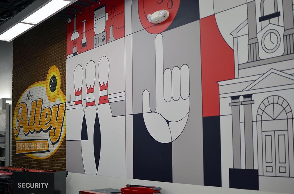 The Target on Hillsborough Street had its grand opening ceremony on Tuesday. The store replaced the popular bowling center The Alley which was a staple to NC State culture, but this Target has reused many things from The Alley including old lanes and artwork from within the bowling alley.&#160;