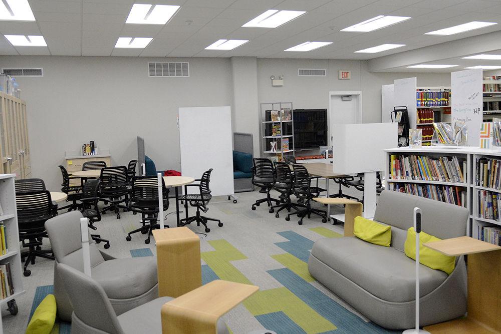 The Media and Education Technology Resource Center, commonly referred to as "Poe Library," on Tuesday, Nov. 21. The center recently underwent renovations and was reopened on Monday, Nov. 13. Renovations included new furniture, a scanner, a smart board and a 3D printer.