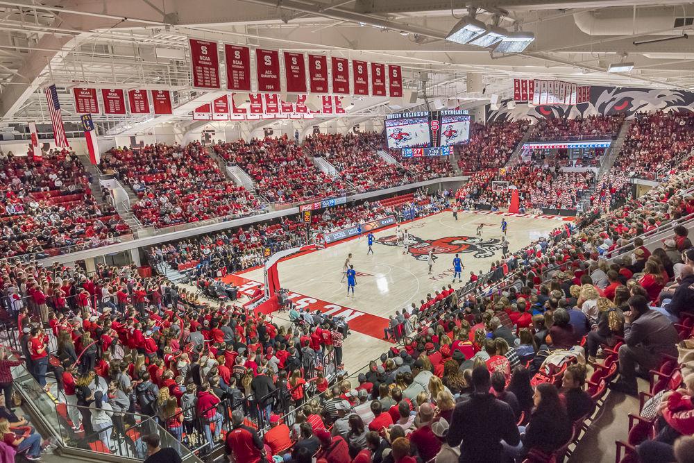 NC State won their annual Heritage Game at Reynolds Coliseum against the UMKC Kangaroos 88-69 on Saturday, Dec. 9, 2017 to a sold out crowd. Dec. 9 marked the 17th game back at Reynolds Coliseum and saw the Wolfpack improve to 16-1 for games played at Reynolds Coliseum since the move to PNC Arena in 2000.