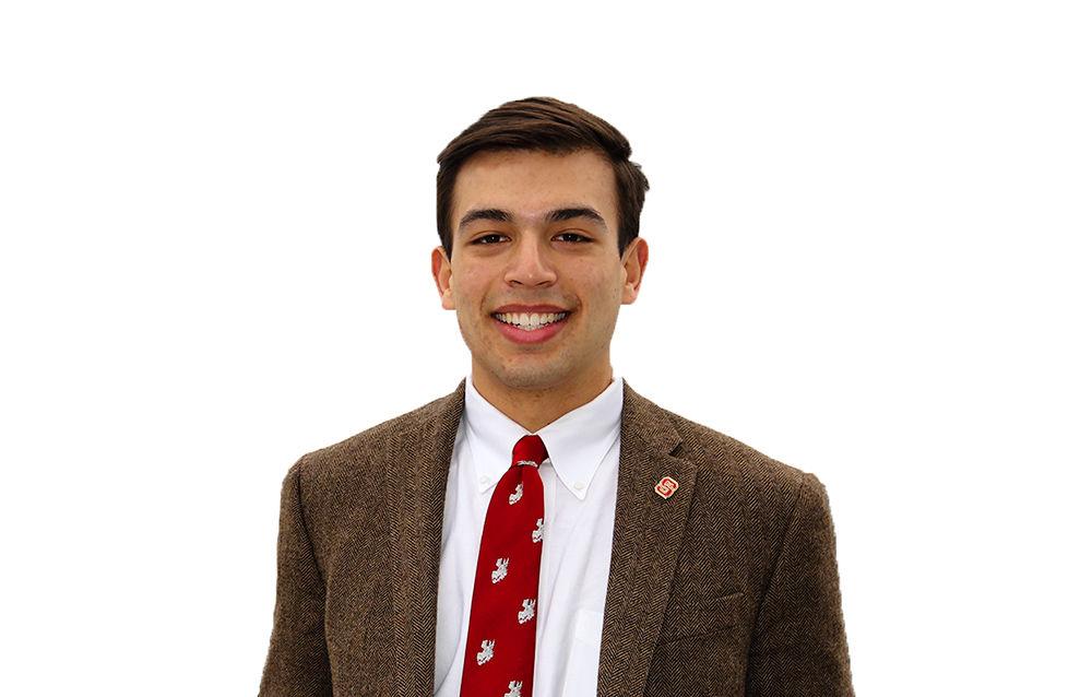Zach Lewis, a third-year studying statistics, is running alongside Alberto Quiroga for the position of student body vice president.