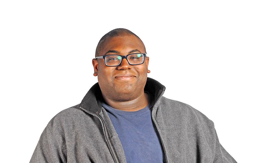 Andre Corbett, a fourth year student studying communication.