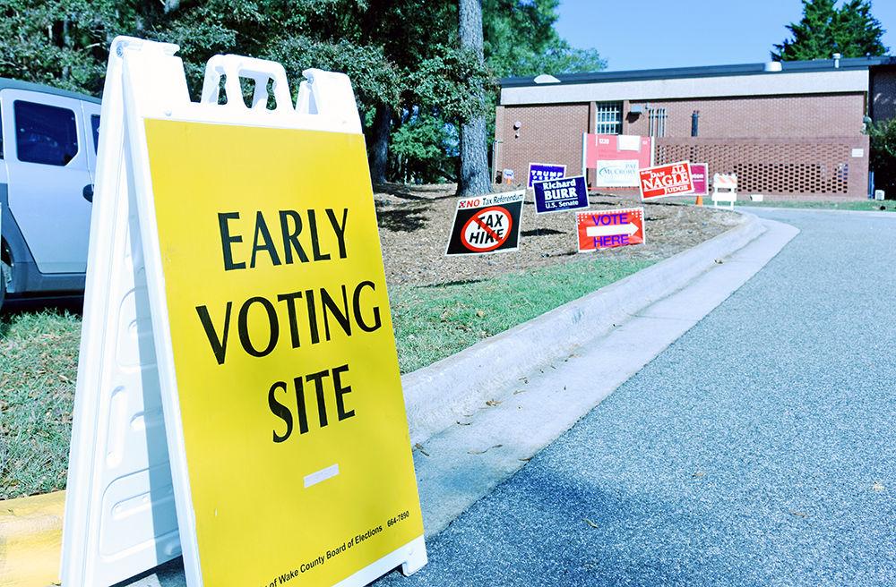 Students, faculty and Wake County residents can now vote at an on campus early voting site in the Creative Services Building. The polling place is located at 1220 Varsity Drive.