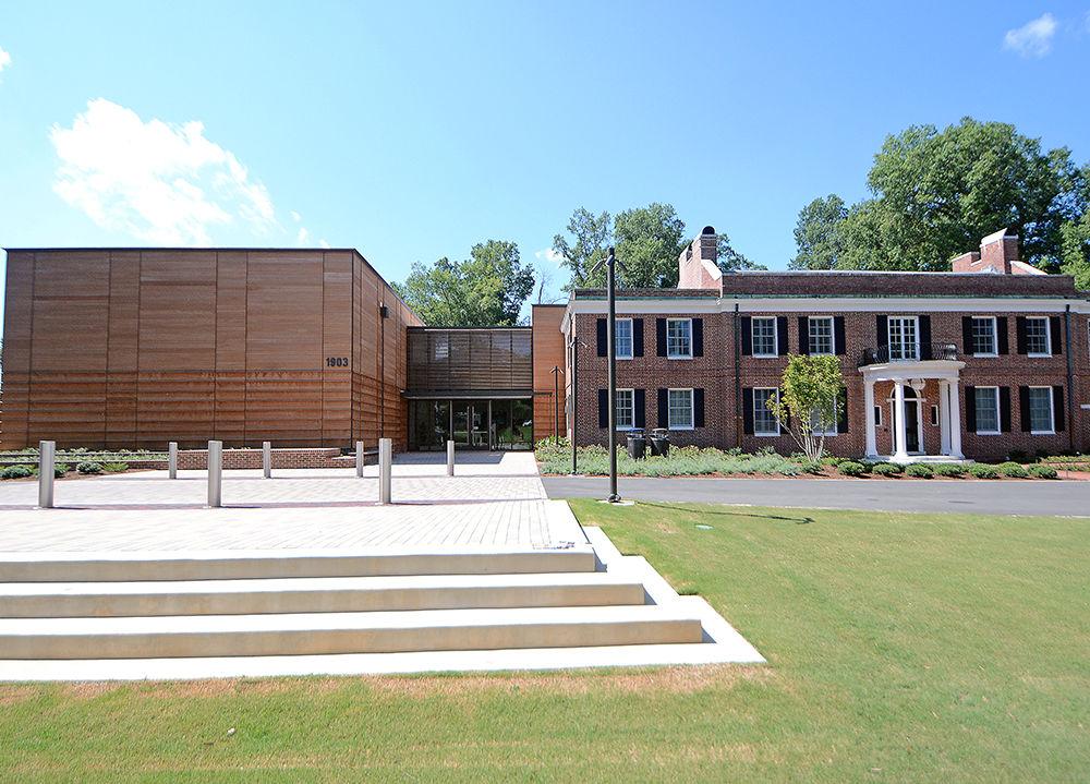 The completed renovation of the old chancellor's residence and its new extension serve as the new freestanding site of the Gregg Museum of Art &amp; Design. The museum features a collection of over 35,000 objects, as well as three viewing galleries that will have rotating shows throughout the year.