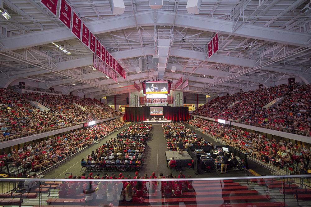 The Class of 2022 was formally welcomed to the Wolfpack during Convocation.&#160; Convocation 2018 took place on Monday, Aug. 20 at Reynolds Coliseum.