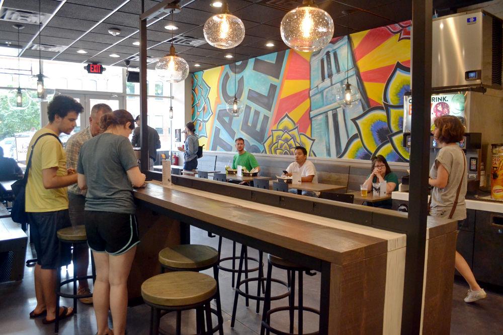 A new Taco Bell Cantina location has recently opened on Hillsborough Street. The restaurant serves alcohol in addition to Taco Bell's customary Americanized Mexican food.