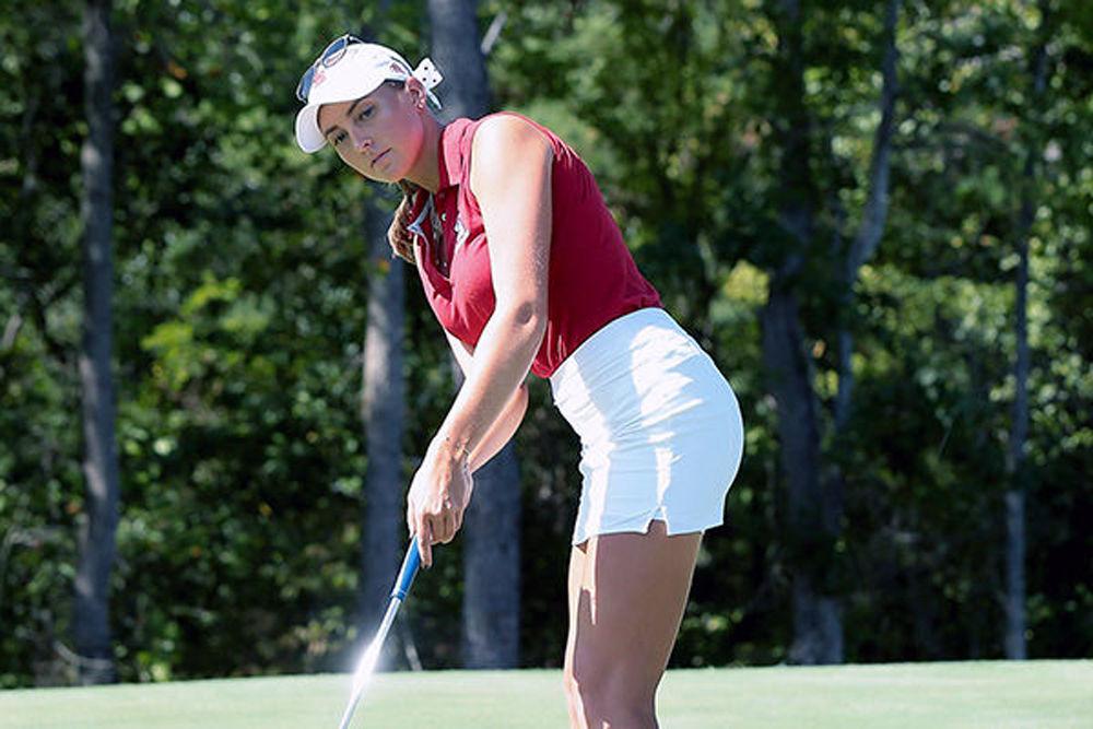 Laura Kowohl ties for 19th at the Mercedes-Benz Collegiate Championship at the Cherokee Country Club on Sept. 18, 2017. Hosted by Tennessee, NC State finished in 10th place in its second round.
&#160;